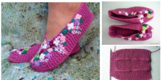 How to Knit a Useful and Pretty Slipper