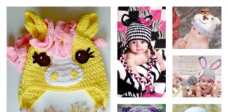 40+ Crochet Animal Hat with Patterns