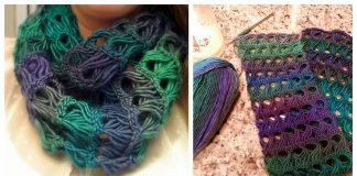 How to Crochet Pretty Broomstick Lace Scarf