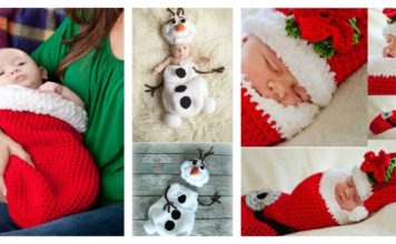 Cute Christmas Crochet Cocoon Patterns