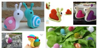 Crochet Amigurumi Snail Patterns