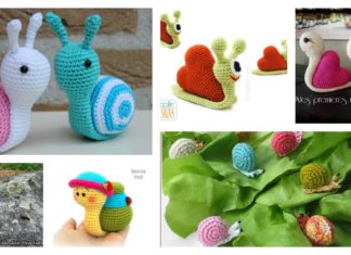 Crochet Amigurumi Snail Patterns