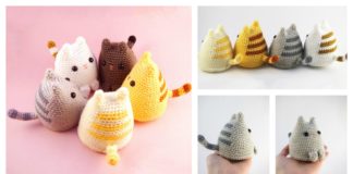 Crochet Adorable Dumpling Kitty with Free Pattern (Video)