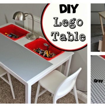 How To Transform a IKEA Table into Kids’ LEGO Play Table