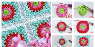 How to Crochet Granny Square Blanket