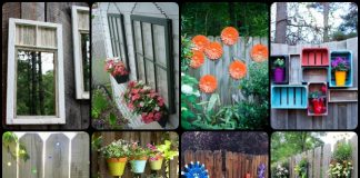 Garden Fence Decoration Ideas