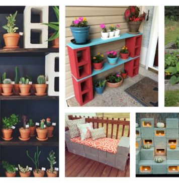 40 + Cool Ways to Use Cinder Blocks