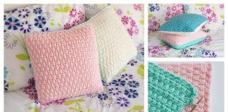 Free Pillow Cover Crochet Pattern for Home Decorating