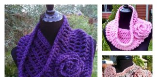 Soft and Stylish Cowl FREE Crochet Pattern