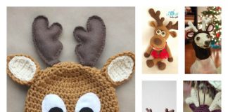 10+ Crochet Reindeer Patterns