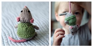 Knitted Mouse Free Pattern