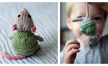 Knitted Mouse Free Pattern