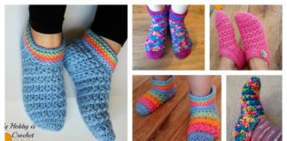 Starlight Slippers Free Crochet Pattern