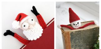 Adorable Santa Bookmark Crochet Pattern