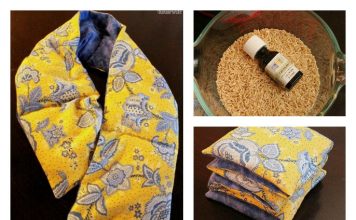 DIY Reusable Microwavable Heating Pad