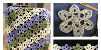 How to Crochet Japanese Pastel Wooly Flowers