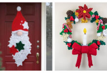 10+ Christmas Wreath Crochet Patterns