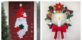 10+ Christmas Wreath Crochet Patterns