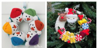 Christmas Wreath Crochet Patterns