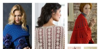 Valentine's Day Crochet Shawl Free Patterns