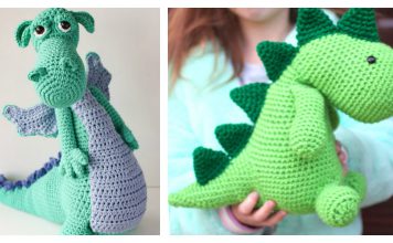 Crochet Amigurumi Dinosaur Free Patterns