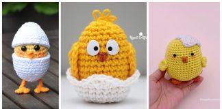 10+ Adorable Free Chick Crochet Patterns