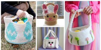 10+ Crochet Easter Basket Free Patterns