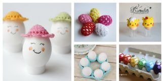 Crochet Easter Egg Cozy Free Patterns