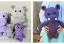 10+ Cute Hippo Amigurumi Crochet Patterns