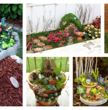 8 Amazing Miniature Fairy Garden DIY Ideas