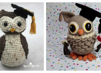 Adorable Crochet Amigurumi Graduation Owl Free Pattern