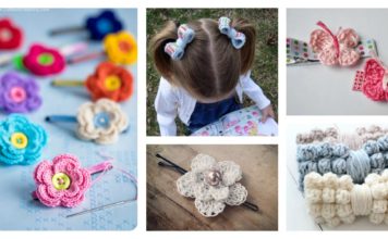 Hair Clip Free Crochet Patterns