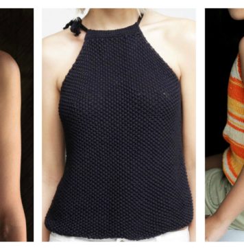 Knit Halter Top Free Patterns