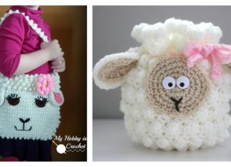 Cute Sheep Bag Free Crochet Pattern