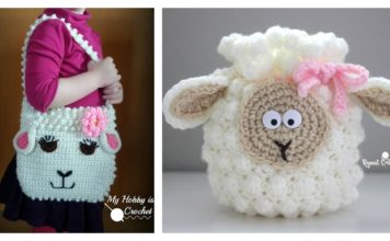 Cute Sheep Bag Free Crochet Pattern