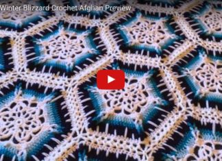 Snowflake Crochet Afghan with Free Pattern & Video Tutorial