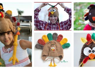 Turkey Hat Free Crochet Patterns