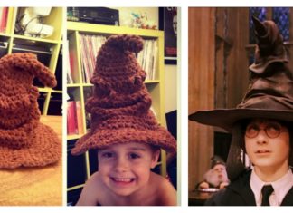 Adorable Harry Potter Sorting Hat Free Crochet Pattern