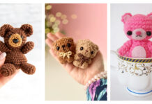 Amigurumi Mini Teddy Bear Free Crochet Pattern