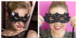 Lace Mask Free Crochet Patterns