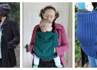 Baby Wearing Free Knitting Pattern