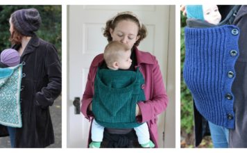 Baby Wearing Free Knitting Pattern