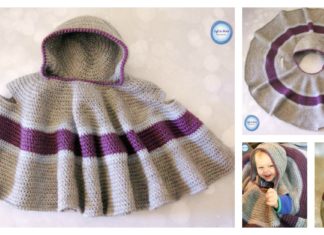 Car Seat Hooded Cloak Free Crochet Pattern