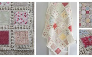 High Tea Fusion Quilt Free Crochet Pattern and Video Tutorial