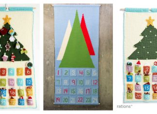 Advent Countdown Calendar Free Crochet Pattern