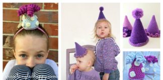 Party Hat Free Crochet Pattern