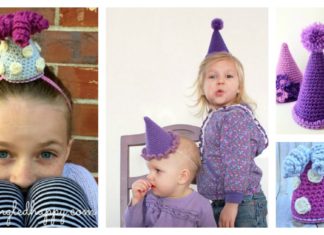 Party Hat Free Crochet Pattern