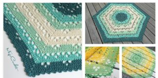 Lace Cloudberry Blanket Free Crochet Pattern