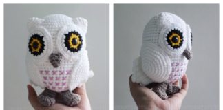 Snowy Baby Owl Amigurumi Free Crochet Pattern