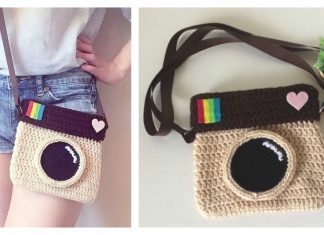 Camera Satchel Bag Free Crochet Pattern